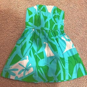 Lily Pulitzer Strapless Sun Dress